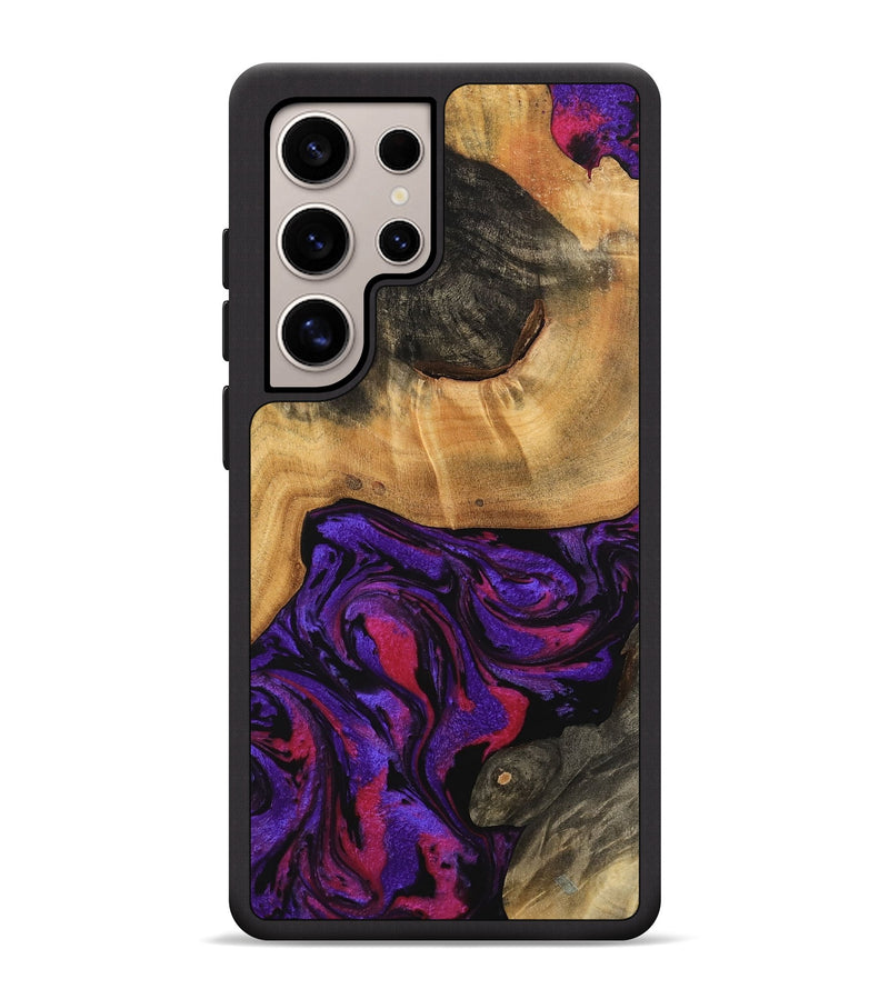 Galaxy S25 Ultra Wood Phone Case - Koray (Purple, 745004)