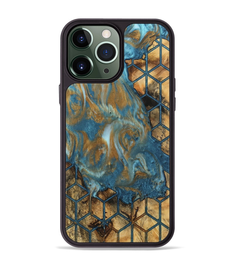 iPhone 13 Pro Max Wood Phone Case - Cyntha (Pattern, 745007)