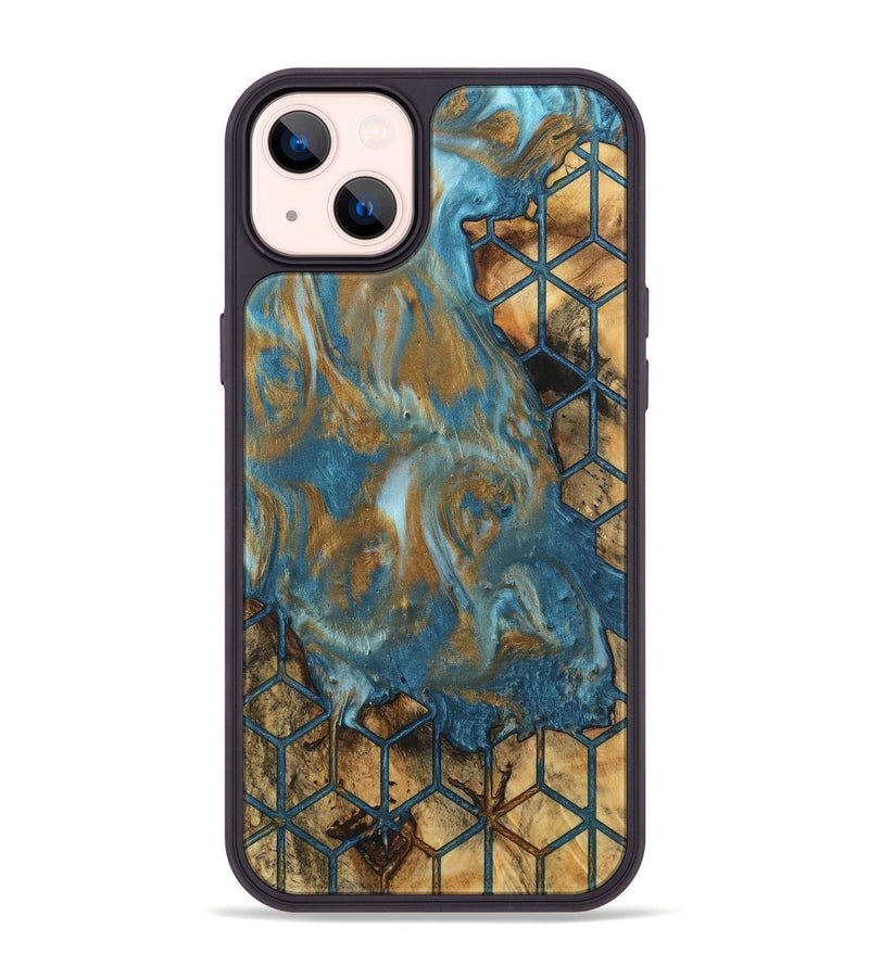 iPhone 14 Plus Wood Phone Case - Cyntha (Pattern, 745007)