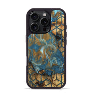 iPhone 16 Pro Wood Phone Case - Cyntha (Pattern, 745007)