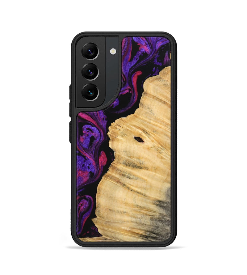 Galaxy S22 Wood Phone Case - Bryn (Purple, 745013)