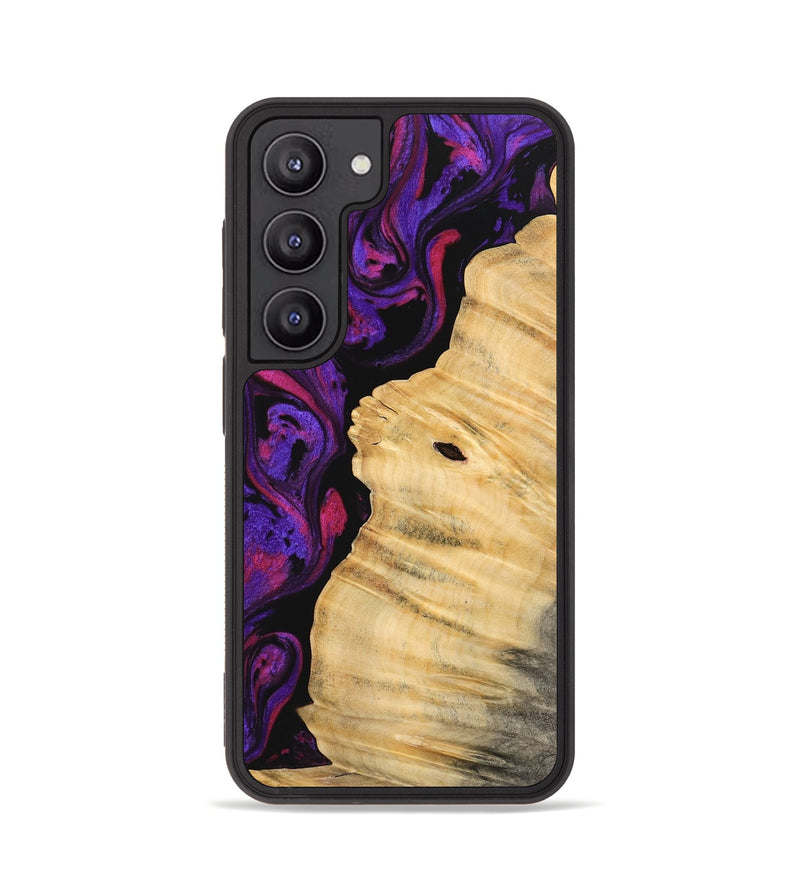 Galaxy S23 Wood Phone Case - Bryn (Purple, 745013)