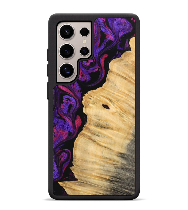 Galaxy S25 Ultra Wood Phone Case - Bryn (Purple, 745013)