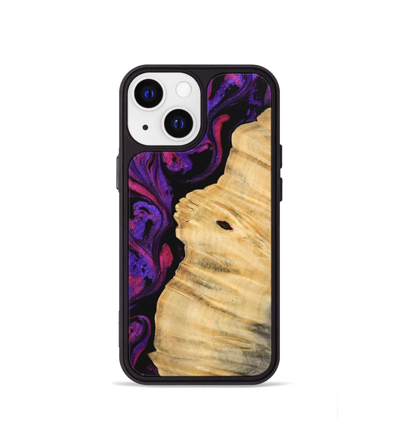 iPhone 13 mini Wood Phone Case - Bryn (Purple, 745013)