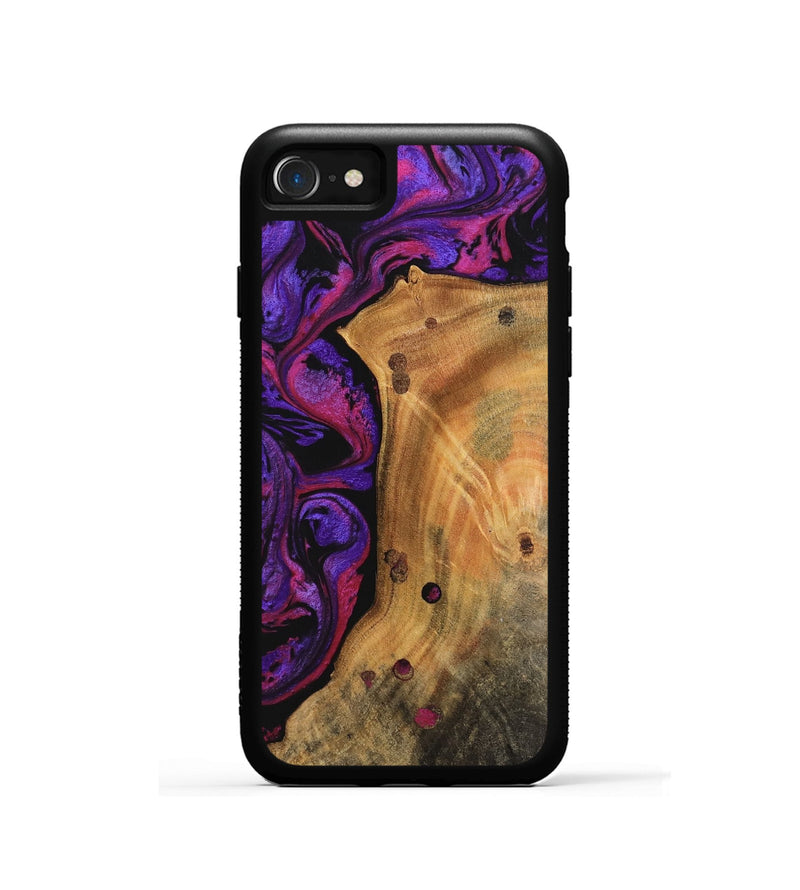 iPhone SE Wood Phone Case - Vimal (Purple, 745031)