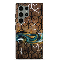 Galaxy S24 Ultra Wood Live Edge Phone Case - Gladis (Pattern, 745042)