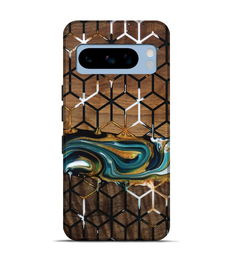 Pixel 8 Pro Wood Live Edge Phone Case - Gladis (Pattern, 745042)