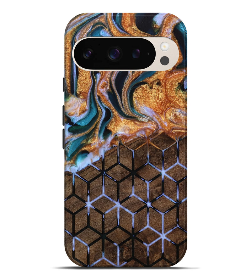 Pixel 9 Pro XL Wood Live Edge Phone Case - Diju (Pattern, 745043)