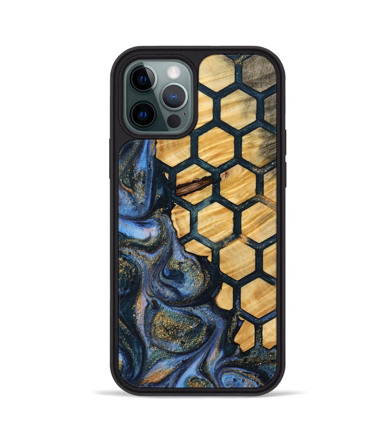 iPhone 12 Pro Wood Phone Case - Ronnica (Pattern, 745079)