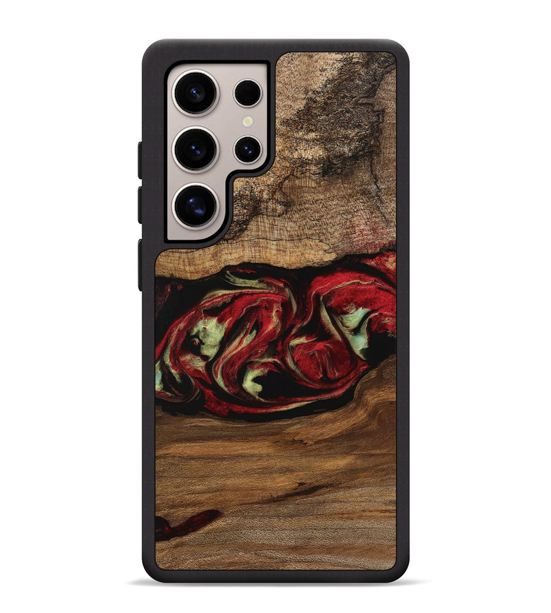 Galaxy S25 Ultra Wood Phone Case - Kitt (Red, 745082)