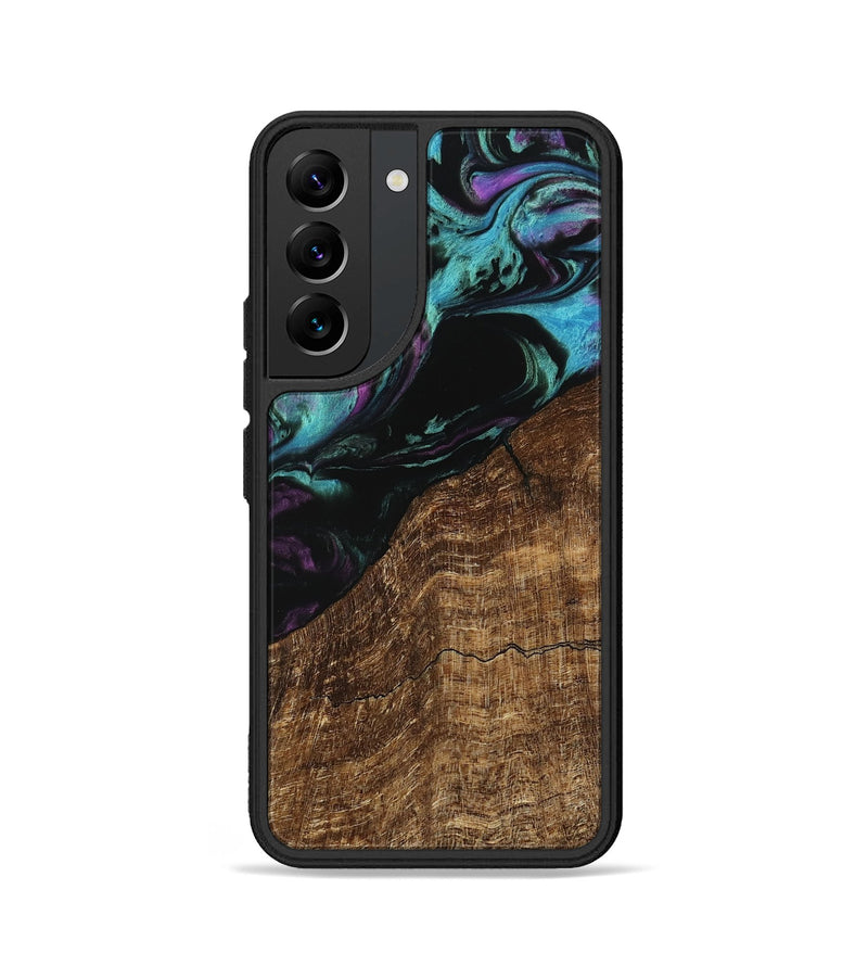 Galaxy S22 Wood Phone Case - Everett (Purple, 745092)