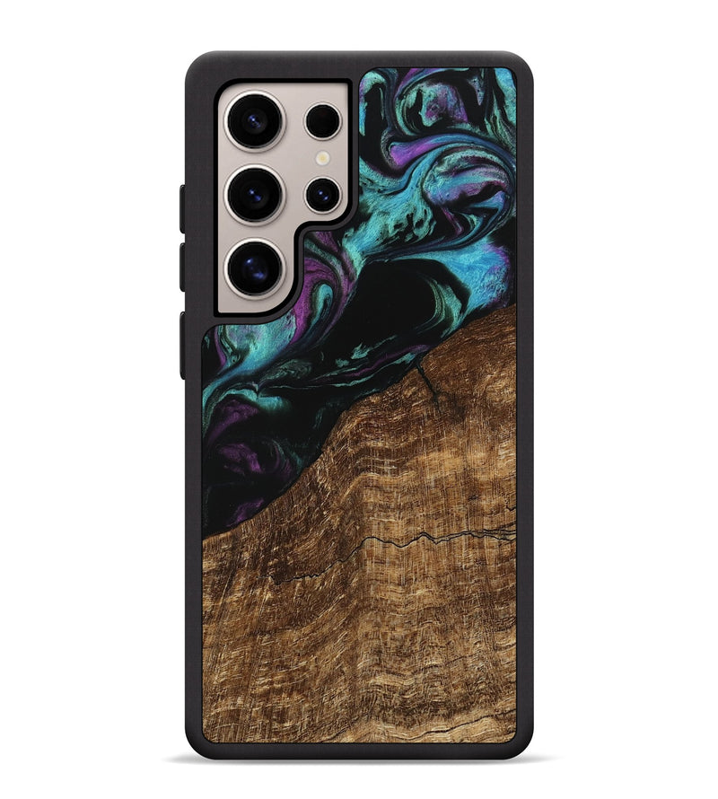 Galaxy S25 Ultra Wood Phone Case - Everett (Purple, 745092)