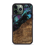 iPhone 13 Pro Max Wood Phone Case - Everett (Purple, 745092)