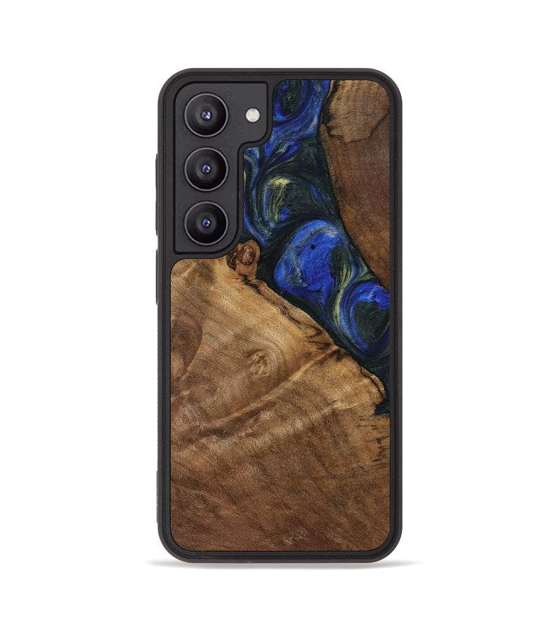 Galaxy S23 Wood Phone Case - Darice (Blue, 745095)