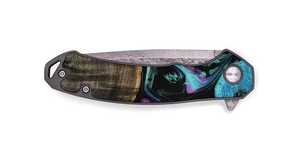 EDC Wood Pocket Knife - Tavian (Purple, 745105)