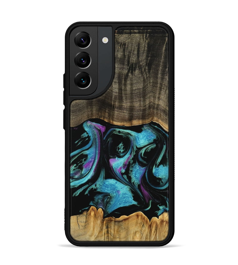 Galaxy S22 Plus Wood Phone Case - Tavian (Purple, 745105)