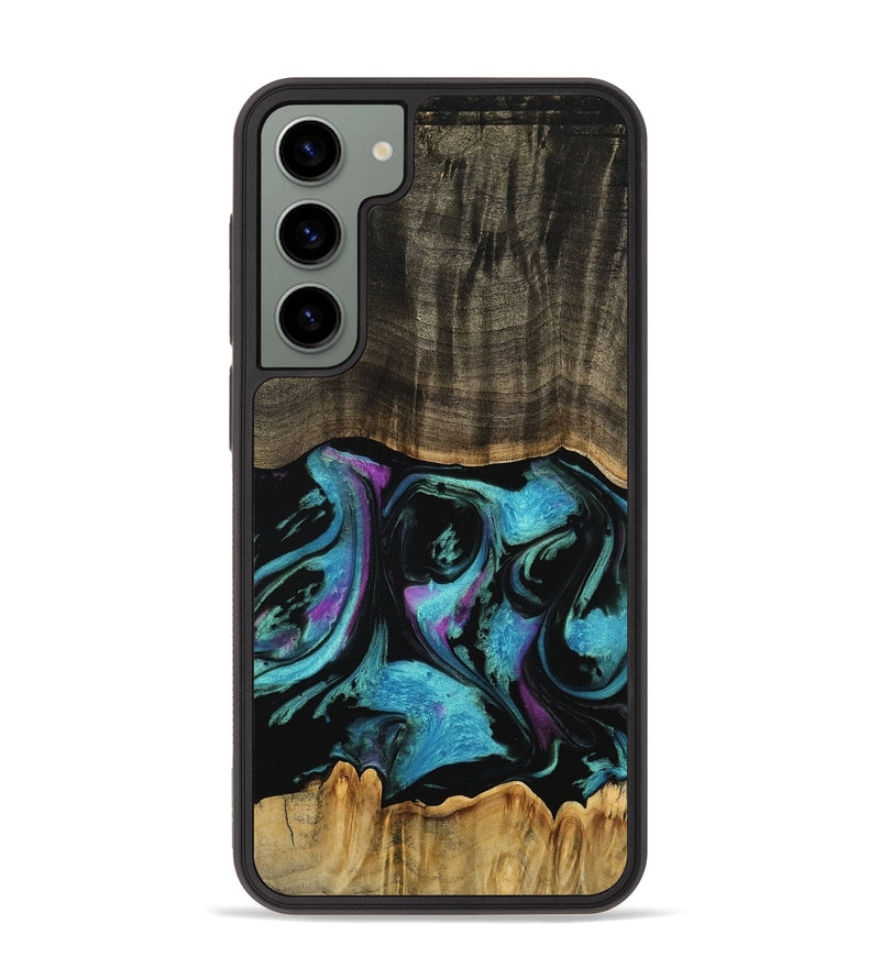 Galaxy S23 Plus Wood Phone Case - Tavian (Purple, 745105)