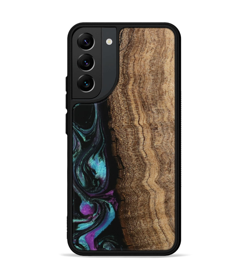 Galaxy S22 Plus Wood Phone Case - Hannie (Purple, 745109)