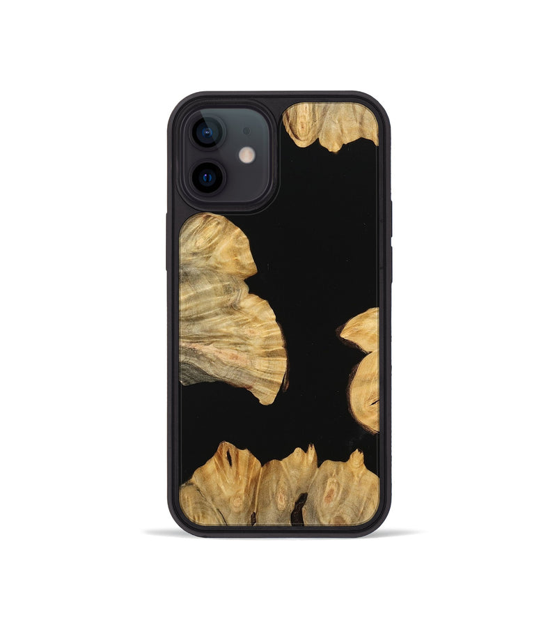 iPhone 12 mini Wood Phone Case - Kallie (Wood Burl, 745110)