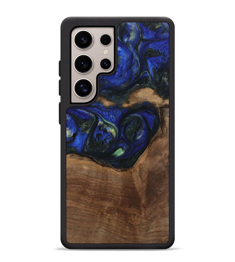 Galaxy S25 Ultra Wood Phone Case - Ebert (Blue, 745112)