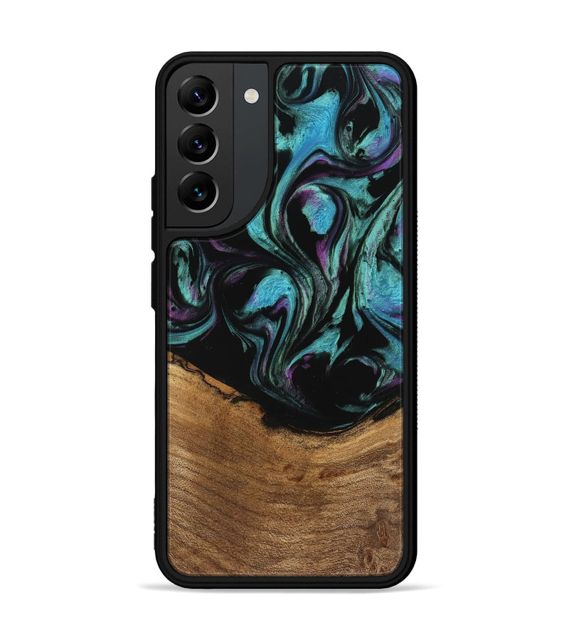 Galaxy S22 Plus Wood Phone Case - Janene (Purple, 745113)