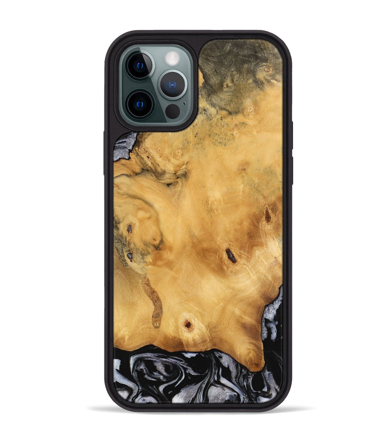 iPhone 12 Pro Max Wood Phone Case - Eileen (Wood Burl, 745114)