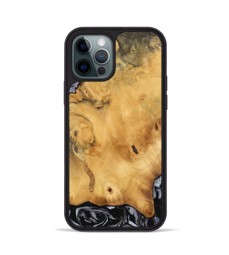 iPhone 12 Pro Wood Phone Case - Eileen (Wood Burl, 745114)