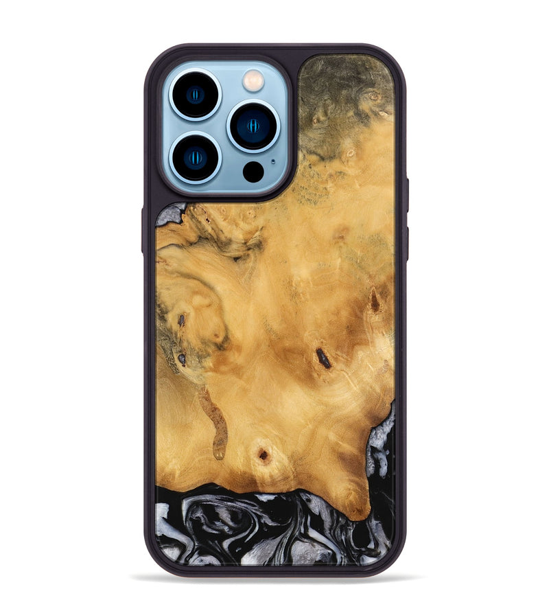 iPhone 14 Pro Max Wood Phone Case - Eileen (Wood Burl, 745114)