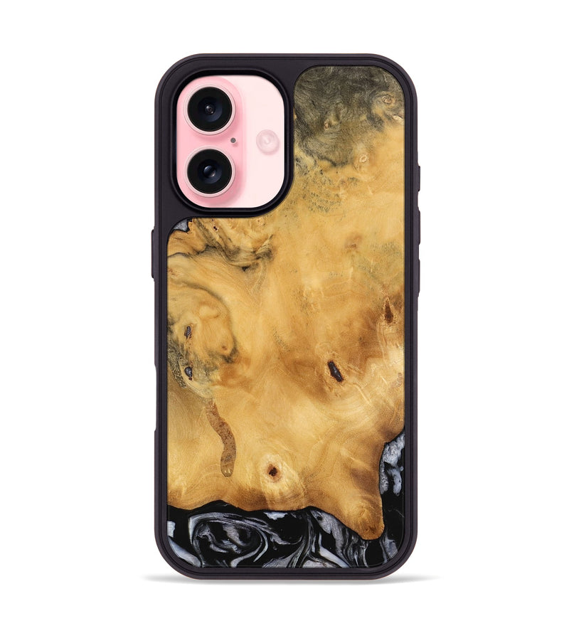 iPhone 16 Wood Phone Case - Eileen (Wood Burl, 745114)