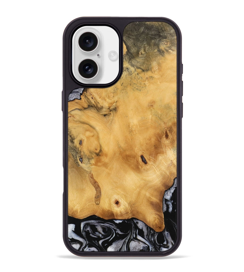 iPhone 16 Plus Wood Phone Case - Eileen (Wood Burl, 745114)