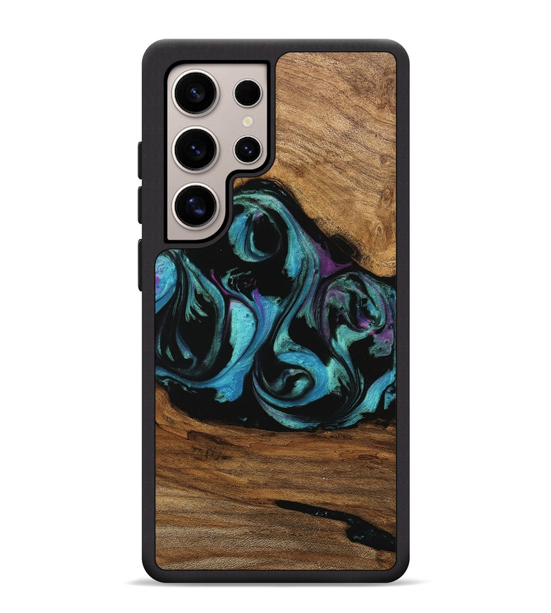 Galaxy S25 Ultra Wood Phone Case - Seneca (Purple, 745115)