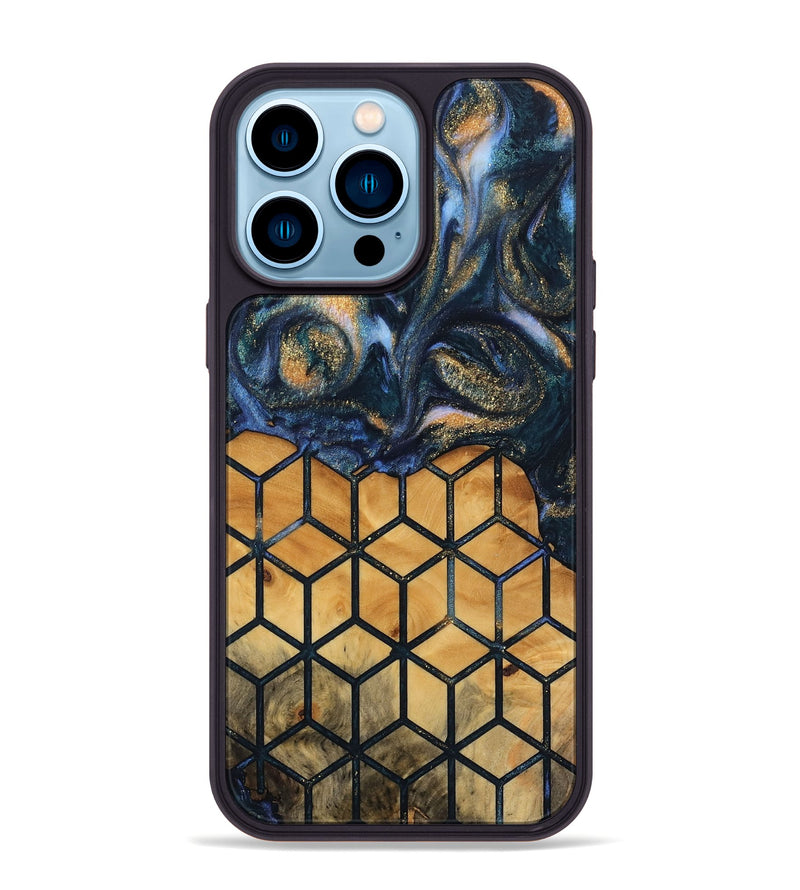 iPhone 14 Pro Max Wood Phone Case - Helsa (Pattern, 745118)