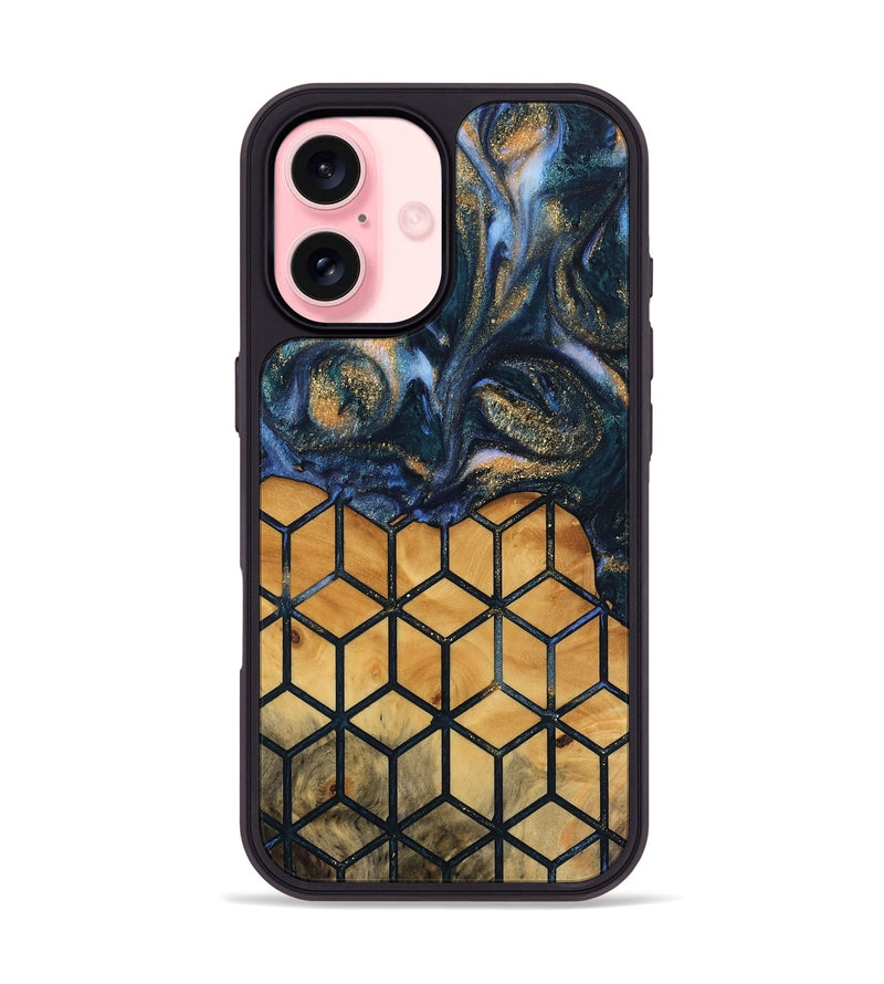 iPhone 16 Wood Phone Case - Helsa (Pattern, 745118)