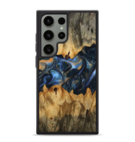 Galaxy S24 Ultra Wood Phone Case - Kimber (Teal & Gold, 745120)