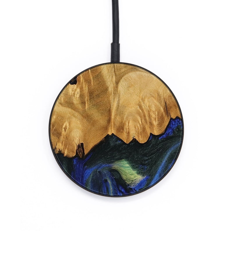 Circle Wood Wireless Charger - Hjalmer (Blue, 745123)