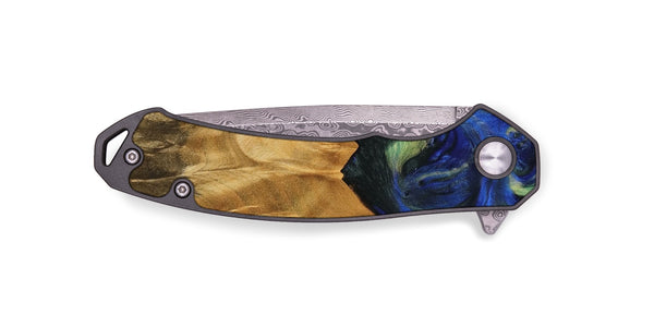 EDC Wood Pocket Knife - Hjalmer (Blue, 745123)