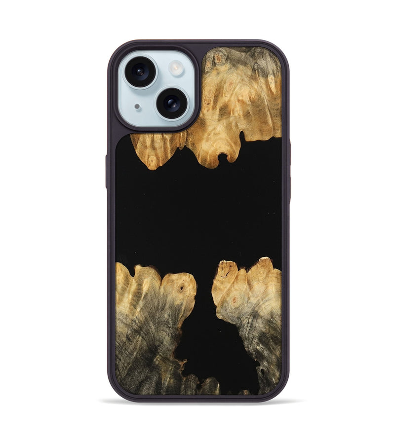 iPhone 15 Wood Phone Case - Jaclin (Wood Burl, 745127)