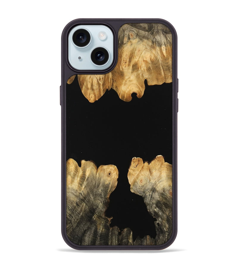 iPhone 15 Plus Wood Phone Case - Jaclin (Wood Burl, 745127)