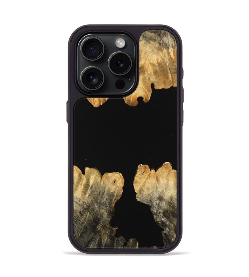 iPhone 15 Pro Wood Phone Case - Jaclin (Wood Burl, 745127)