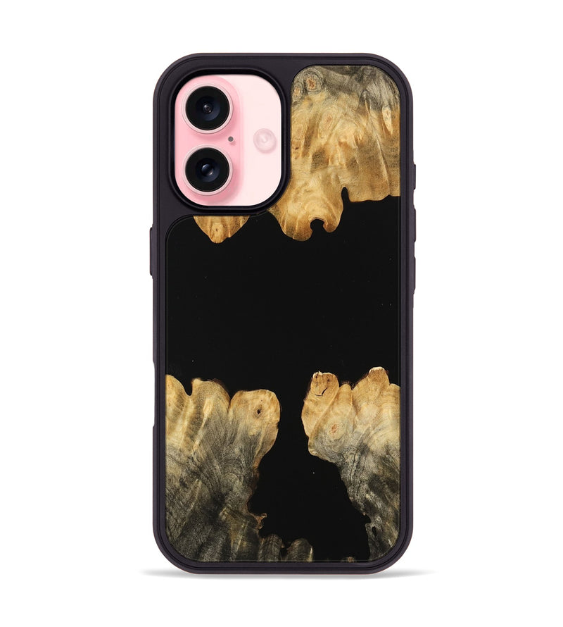 iPhone 16 Wood Phone Case - Jaclin (Wood Burl, 745127)