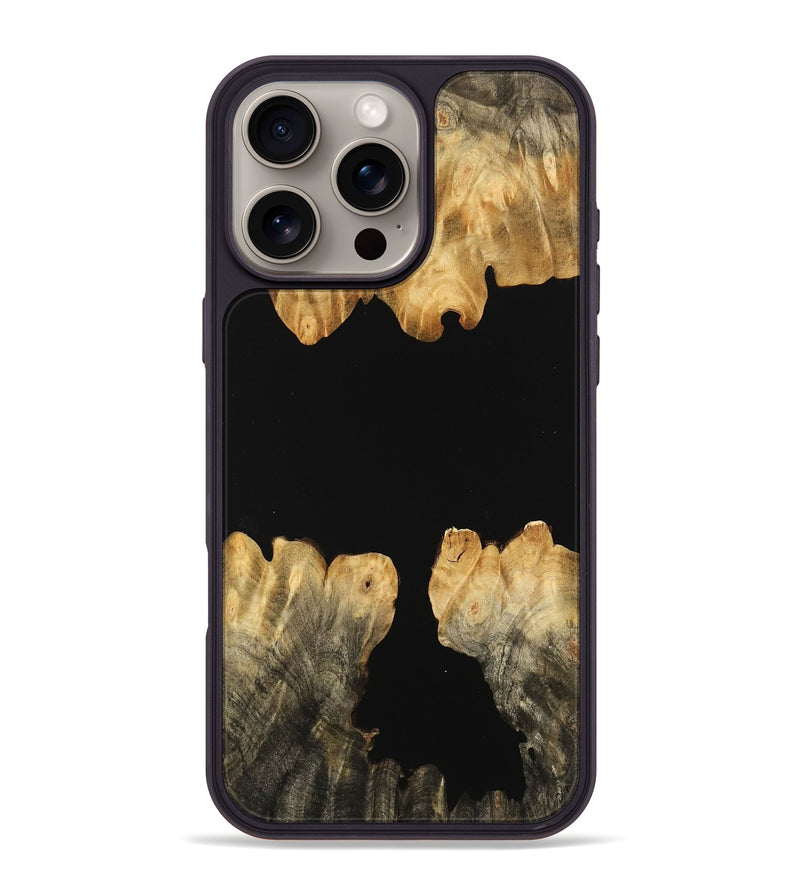 iPhone 16 Pro Max Wood Phone Case - Jaclin (Wood Burl, 745127)