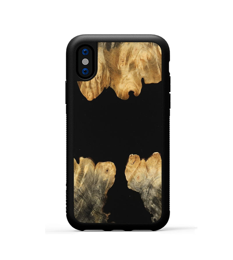 iPhone Xs Wood Phone Case - Jaclin (Wood Burl, 745127)