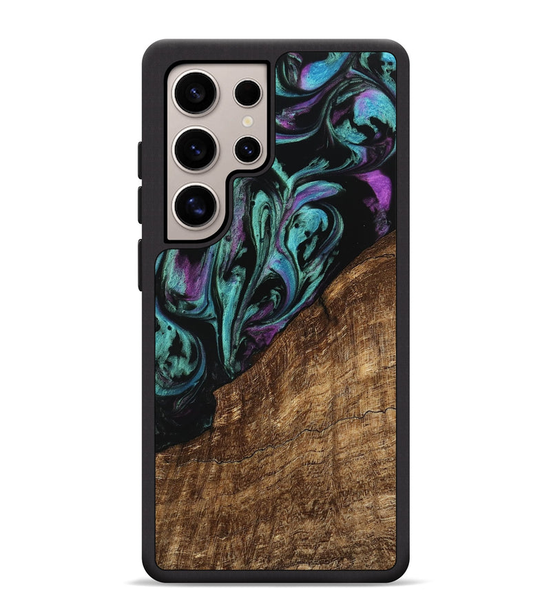 Galaxy S25 Ultra Wood Phone Case - Iolande (Purple, 745128)