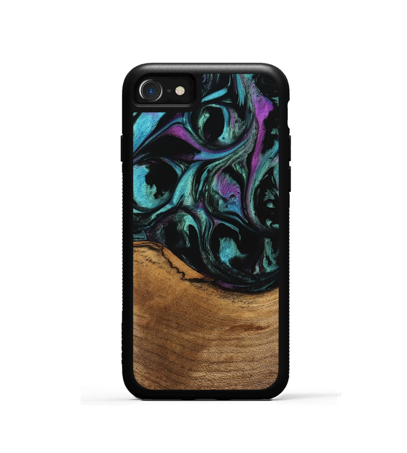 iPhone SE Wood Phone Case - Sami (Purple, 745129)