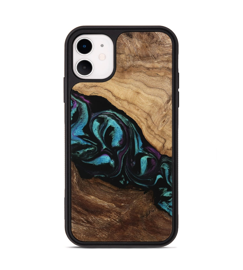 iPhone 11 Wood Phone Case - Raine (Purple, 745130)