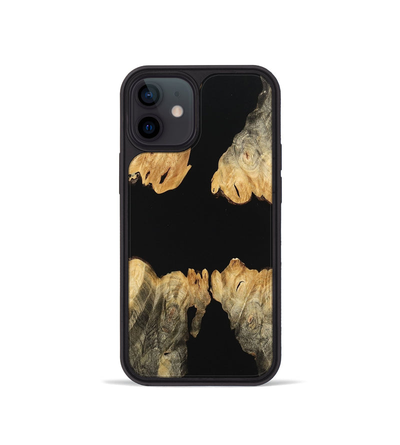 iPhone 12 mini Wood Phone Case - Olva (Wood Burl, 745132)