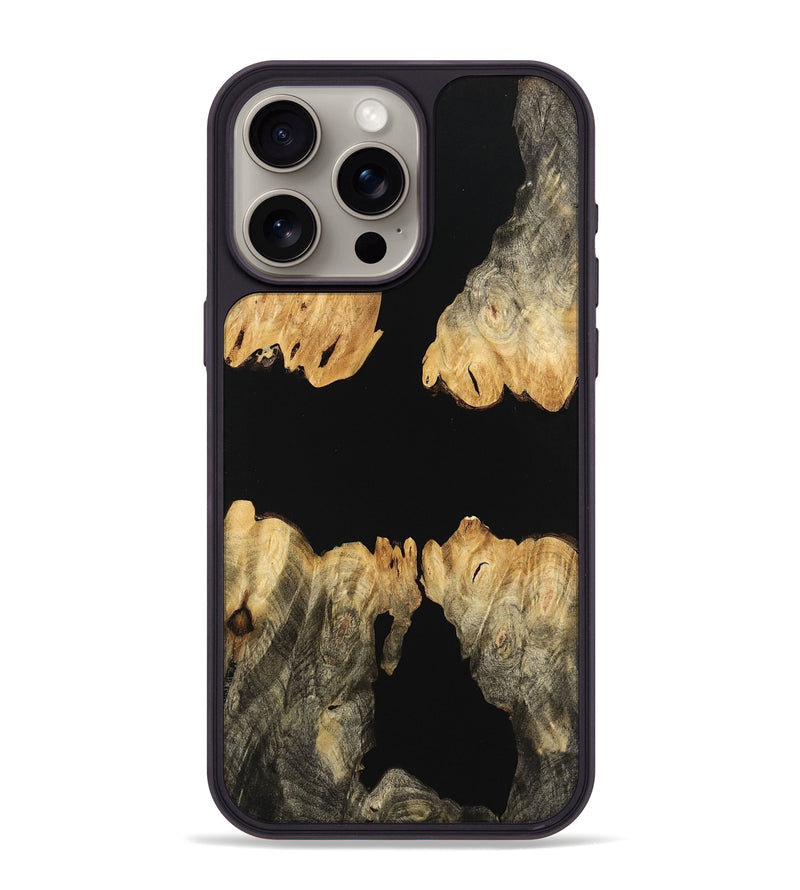 iPhone 15 Pro Max Wood Phone Case - Olva (Wood Burl, 745132)