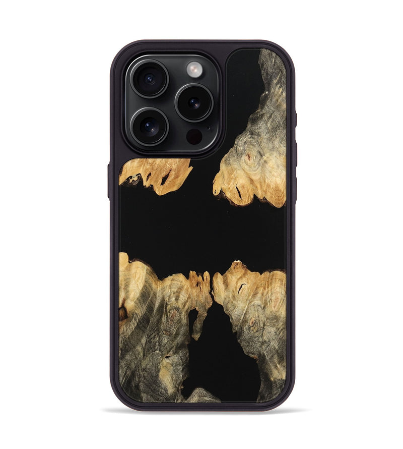 iPhone 15 Pro Wood Phone Case - Olva (Wood Burl, 745132)