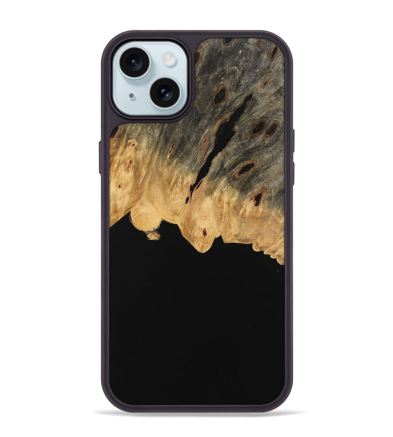 iPhone 15 Plus Wood Phone Case - Sarita (Wood Burl, 745133)