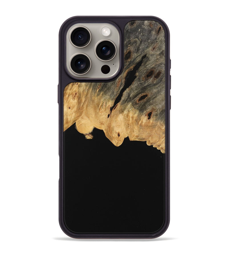 iPhone 16 Pro Max Wood Phone Case - Sarita (Wood Burl, 745133)